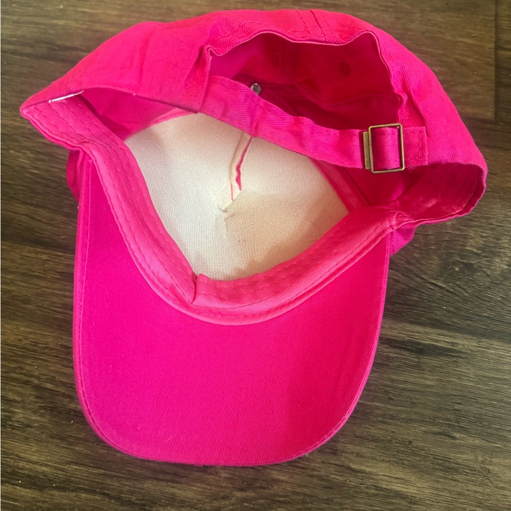 Pink Rhinestone 'HOPE' Cap - Picture 5 of 6